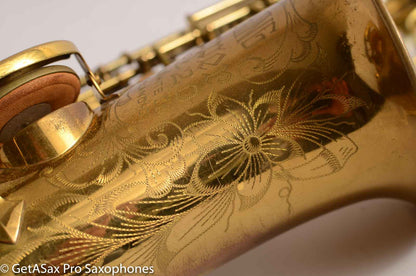 King Super 20 Alto Saxophone 298298 Original Fresh Overhaul!