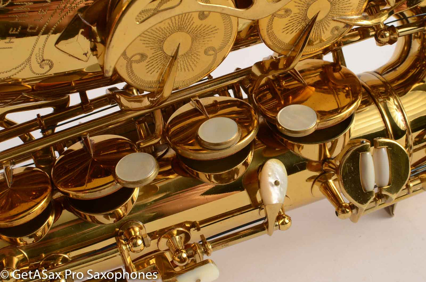 King Super 20 Alto Saxophone Full Pearls from 1950 Original Lacquer