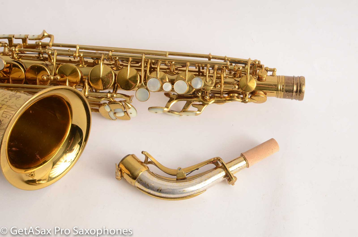 King Super 20 Alto Saxophone Full Pearls from 1950 Original Lacquer