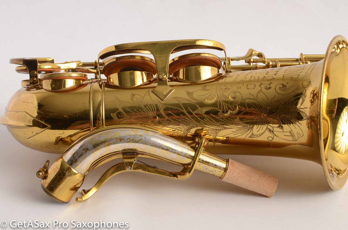 King Super 20 Alto Saxophone Full Pearls from 1950 Original Lacquer