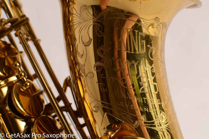 King Super 20 Alto Saxophone Full Pearls from 1950 Original Lacquer