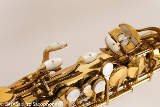 King Super 20 Alto Full Pearls Series II Original Lacquer Very Good Condition 318k