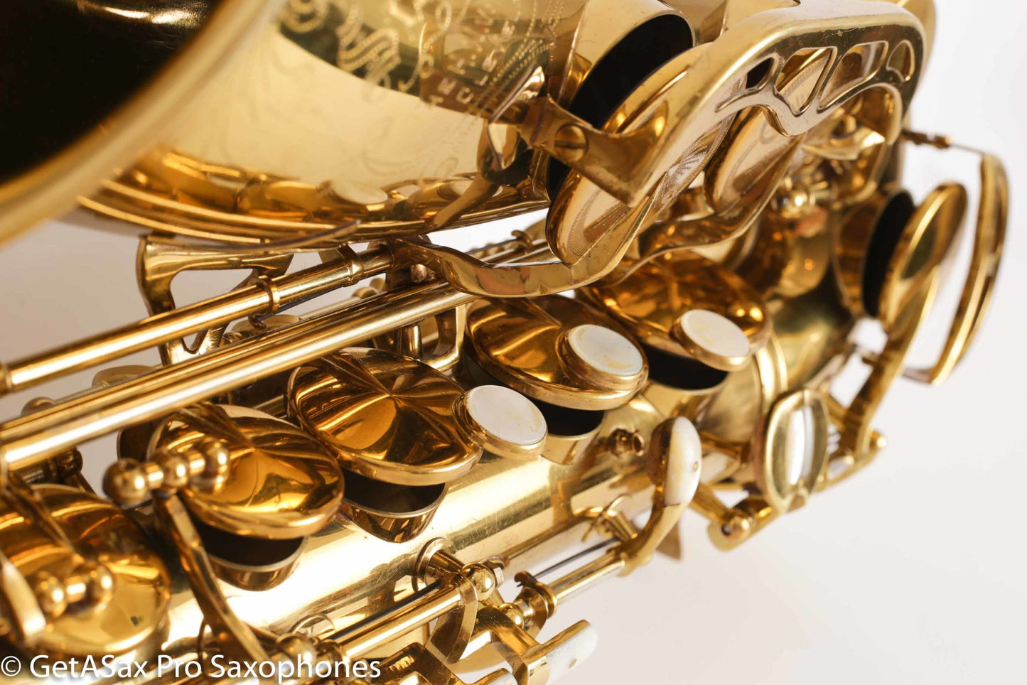 King Super 20 Alto Full Pearls Series II Original Lacquer Very Good Condition 318k