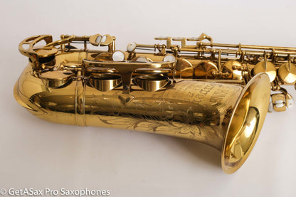 King Super 20 Alto Full Pearls Series II Original Lacquer Very Good Condition 318k