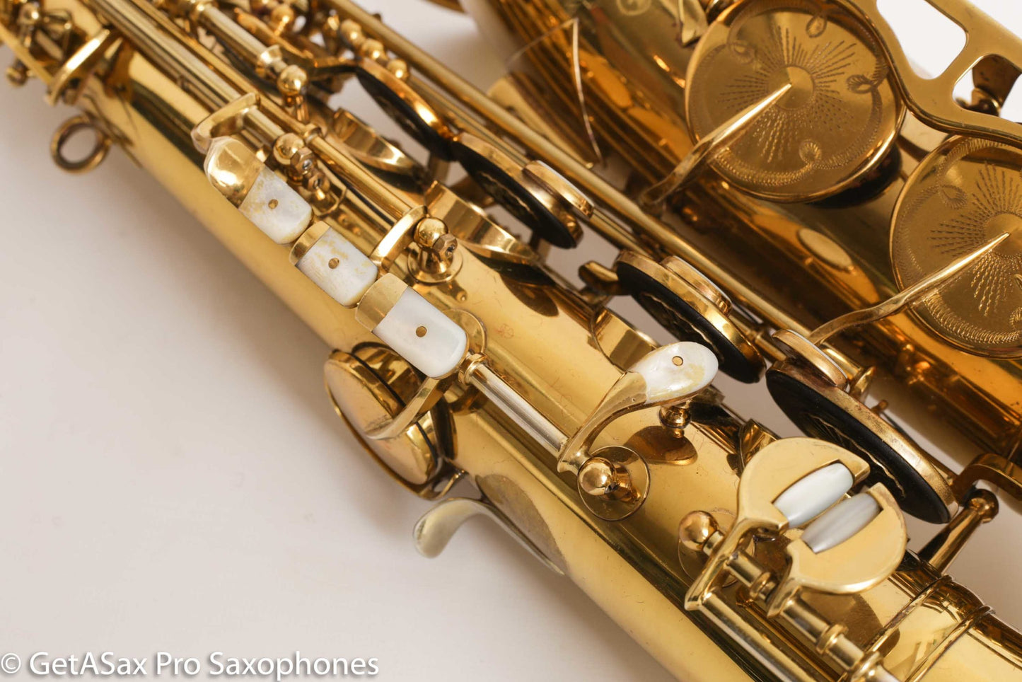 King Super 20 Alto Full Pearls Series II Original Lacquer Very Good Condition 318k