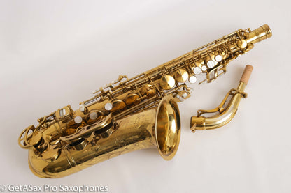 King Super 20 Alto Full Pearls Series II Original Lacquer Very Good Condition 318k