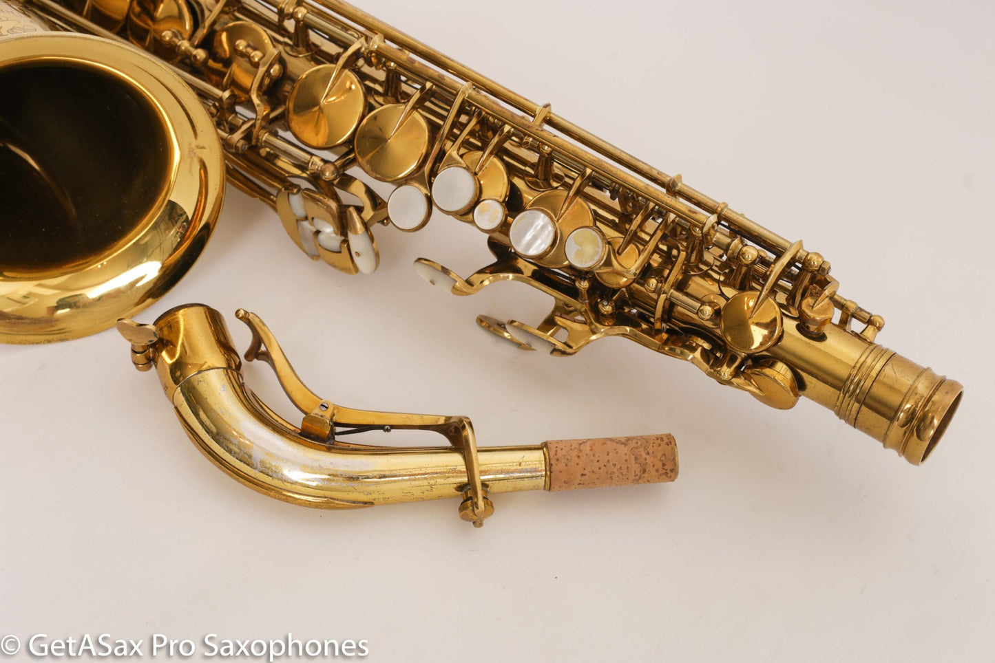 King Super 20 Alto Full Pearls Series II Original Lacquer Very Good Condition 318035