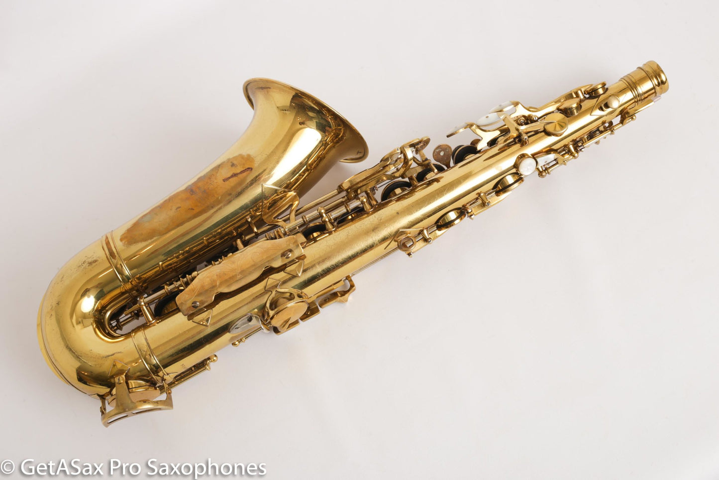 King Super 20 Alto Full Pearls Series II Original Lacquer Very Good Condition 318k