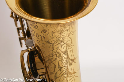 King Super 20 Alto Full Pearls Series II Original Lacquer Very Good Condition 318k