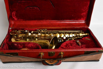 King Super 20 Alto Full Pearls Fantastic Condition w/ Case Cover 318043