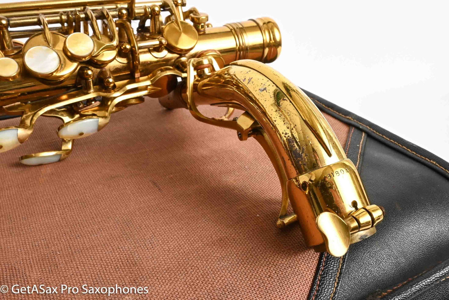 King Super 20 Alto Full Pearls Fantastic Condition w/ Case Cover 318043