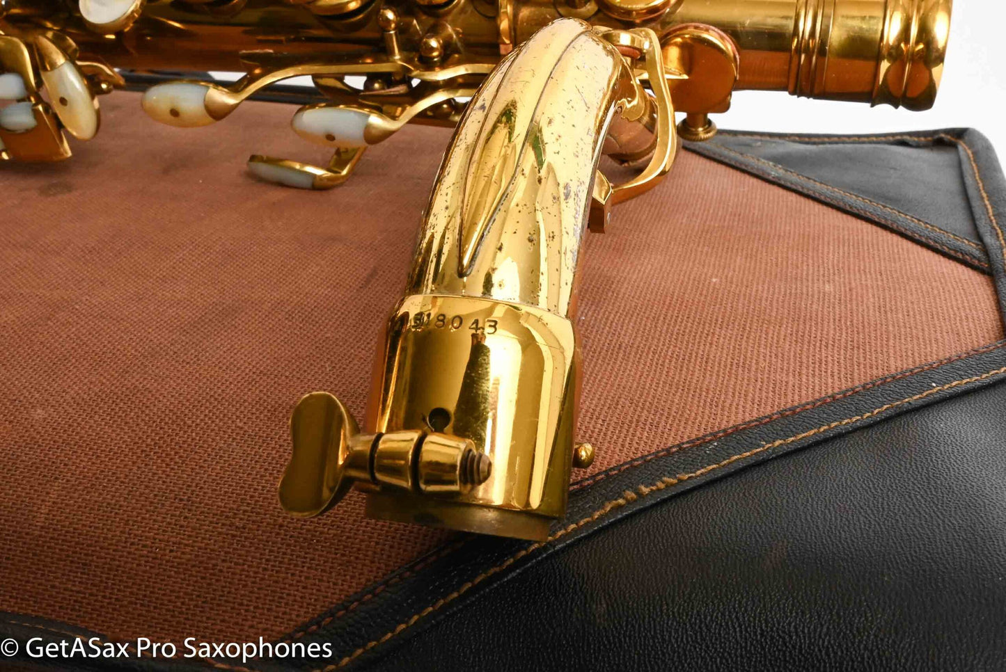 King Super 20 Alto Full Pearls Fantastic Condition w/ Case Cover 318043