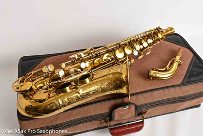 King Super 20 Alto Full Pearls Fantastic Condition w/ Case Cover 318043