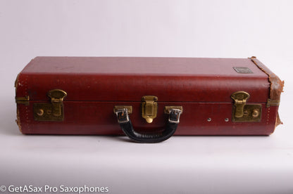 King Super 20 Alto Full Pearls Solid Silver Neck Matt Stohrer Overhaul 318290