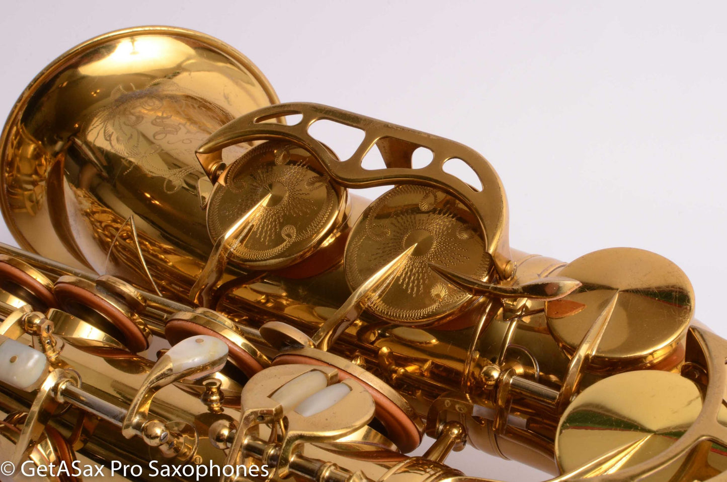 King Super 20 Alto Full Pearls Solid Silver Neck Matt Stohrer Overhaul 318290