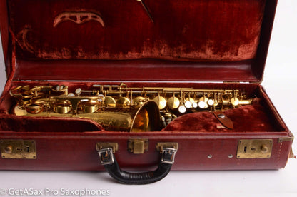 King Super 20 Alto Full Pearls Solid Silver Neck Matt Stohrer Overhaul 318290