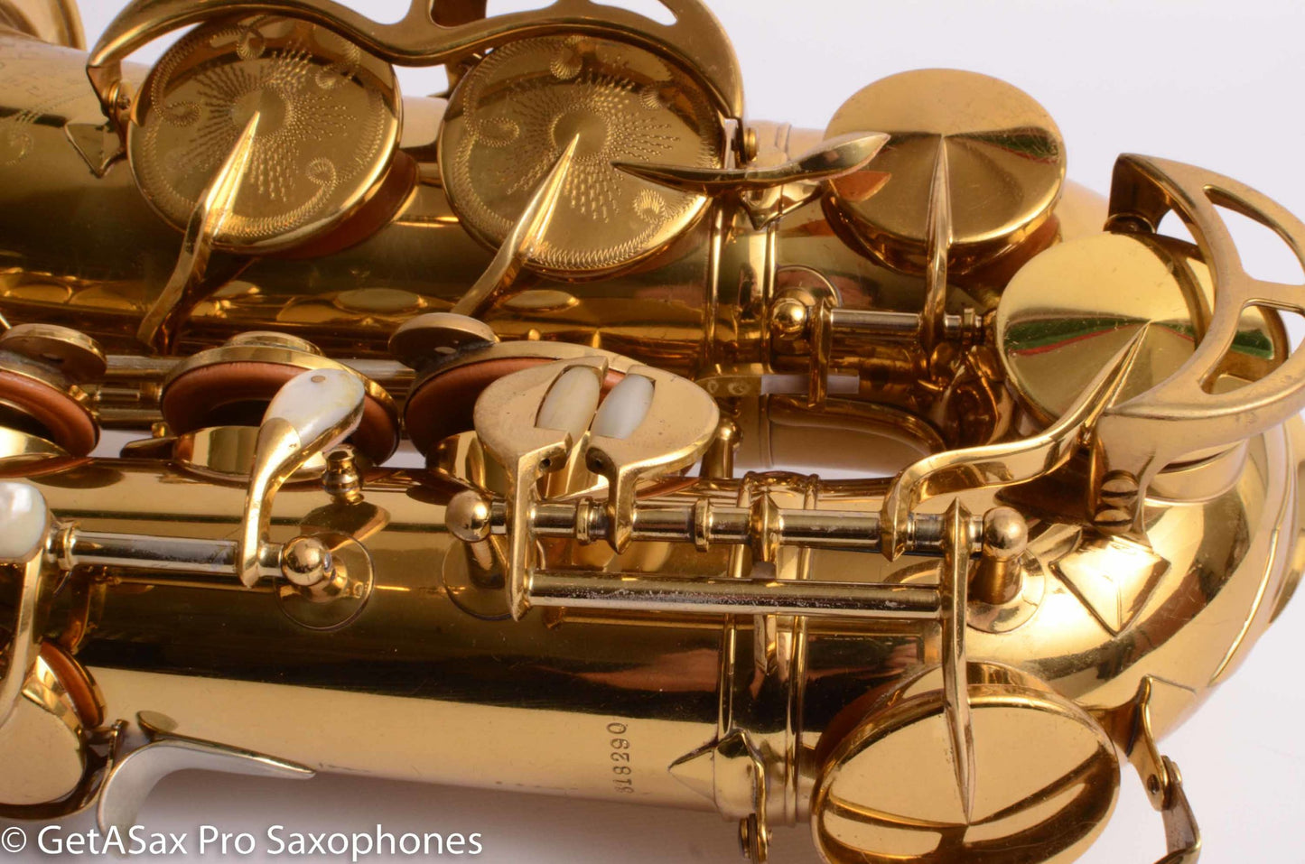 King Super 20 Alto Full Pearls Solid Silver Neck Matt Stohrer Overhaul 318290