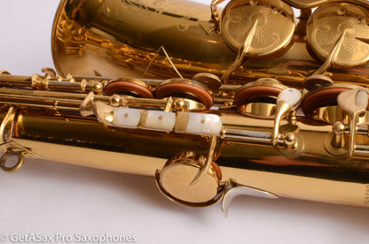 King Super 20 Alto Full Pearls Solid Silver Neck Matt Stohrer Overhaul 318290