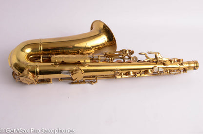 King Super 20 Alto Full Pearls Solid Silver Neck Matt Stohrer Overhaul 318290