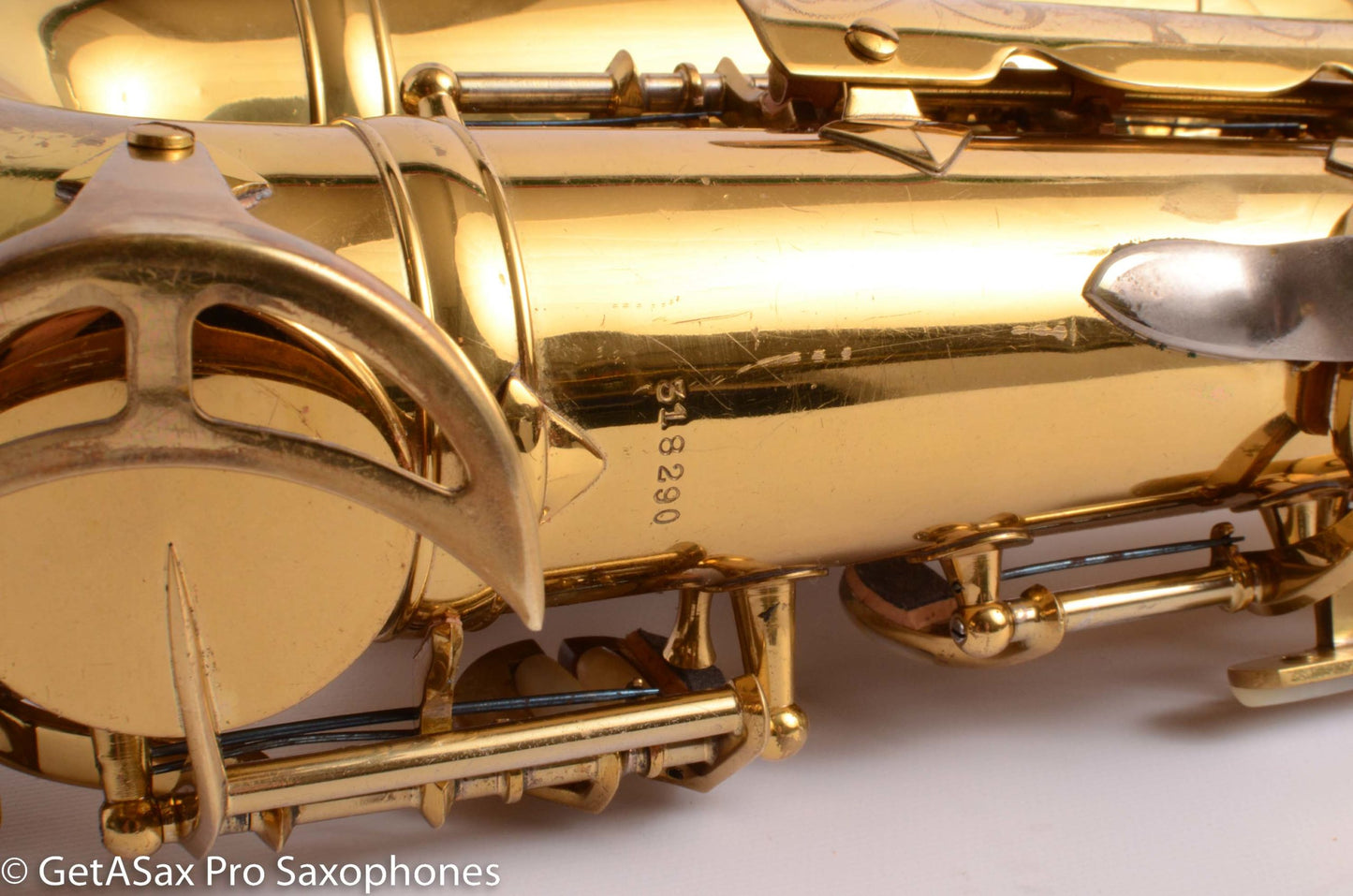 King Super 20 Alto Full Pearls Solid Silver Neck Matt Stohrer Overhaul 318290