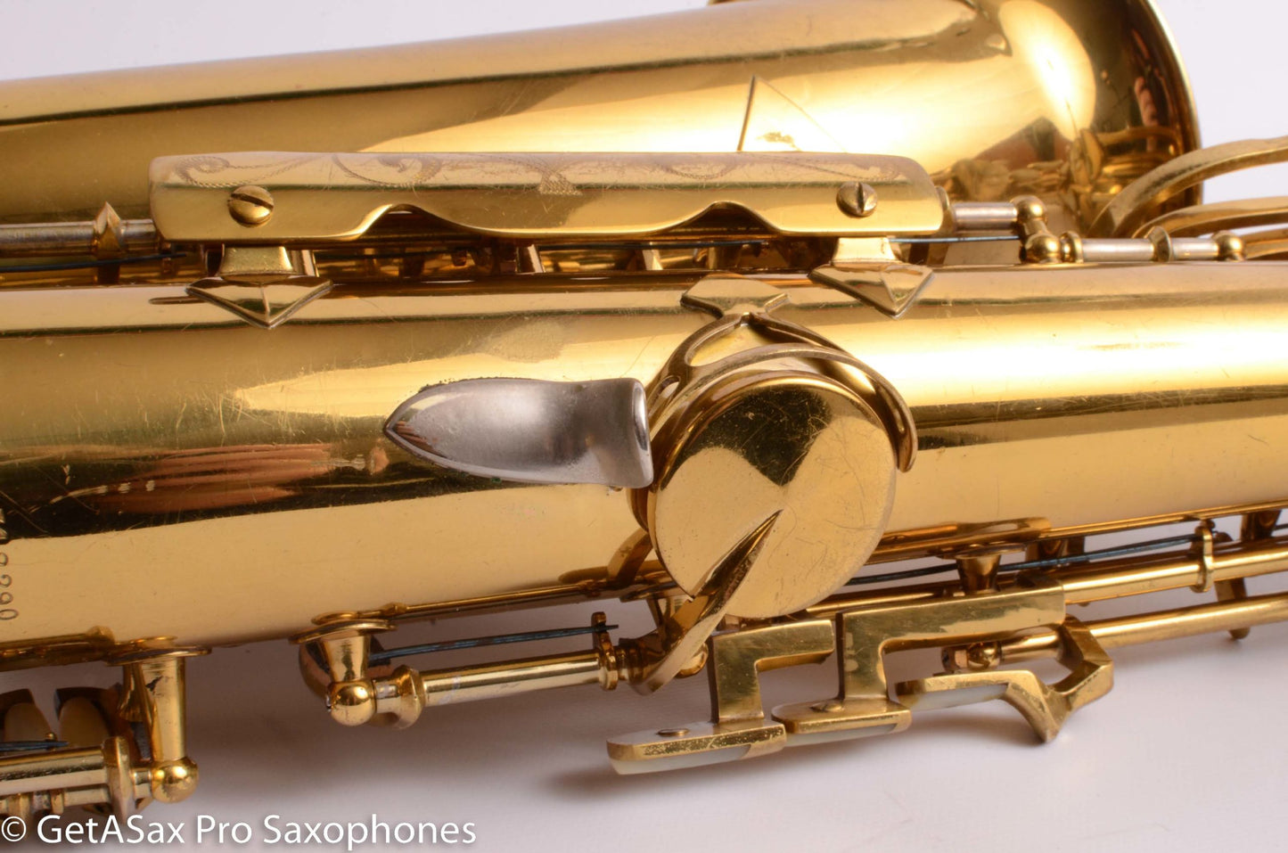 King Super 20 Alto Full Pearls Solid Silver Neck Matt Stohrer Overhaul 318290