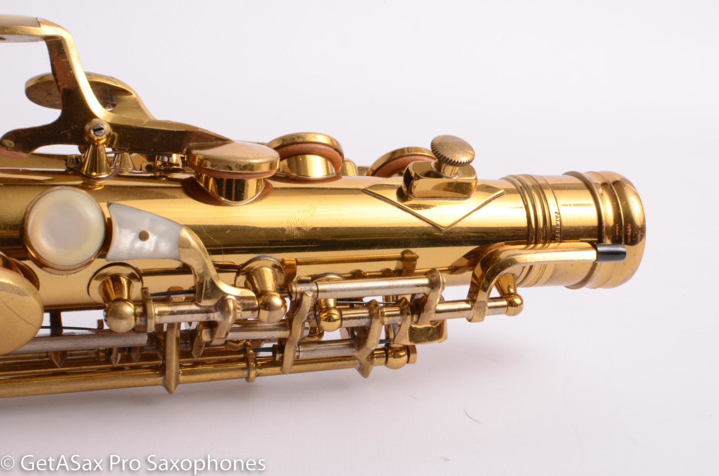 King Super 20 Alto Full Pearls Solid Silver Neck Matt Stohrer Overhaul 318290