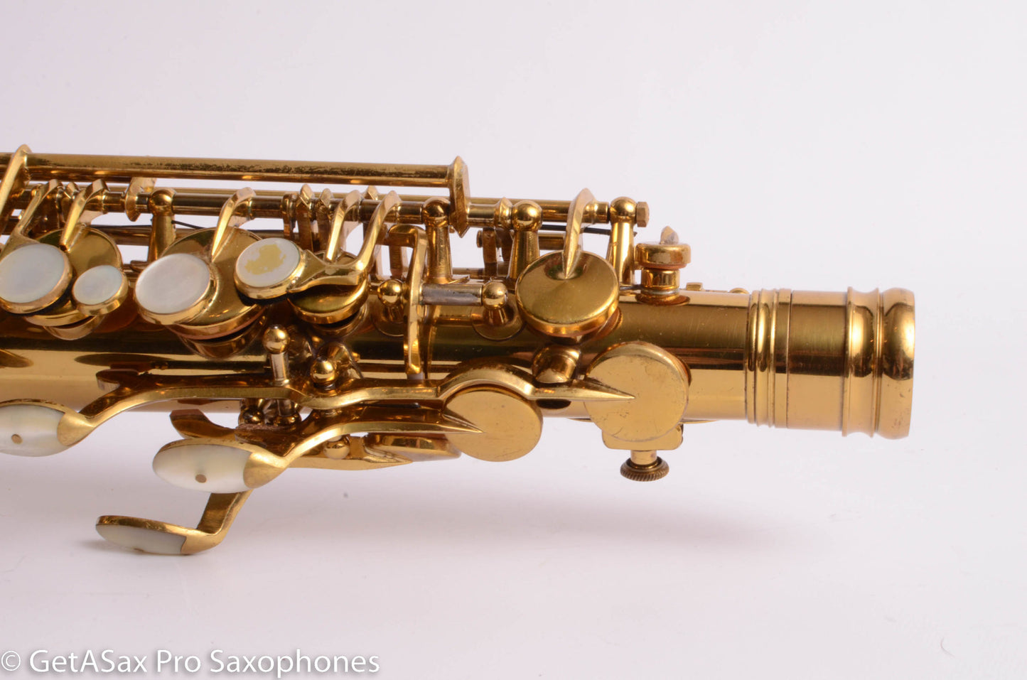 King Super 20 Alto Full Pearls Solid Silver Neck Matt Stohrer Overhaul 318290