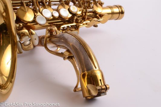 King Super 20 Alto Full Pearls Solid Silver Neck Matt Stohrer Overhaul 318290