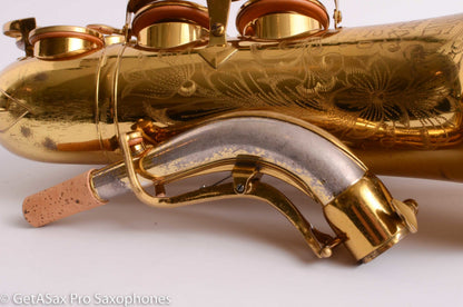 King Super 20 Alto Full Pearls Solid Silver Neck Matt Stohrer Overhaul 318290