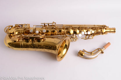 King Super 20 Alto Full Pearls Solid Silver Neck Matt Stohrer Overhaul 318290