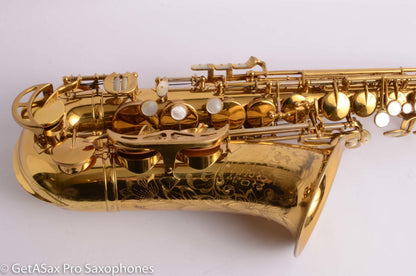King Super 20 Alto Full Pearls Solid Silver Neck Matt Stohrer Overhaul 318290