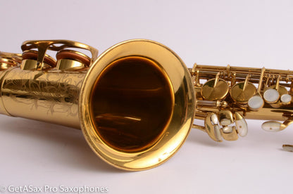 King Super 20 Alto Full Pearls Solid Silver Neck Matt Stohrer Overhaul 318290