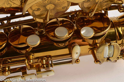 King Super 20 Alto Saxophone Full Pearls Series II 319xxx Original Lacquer