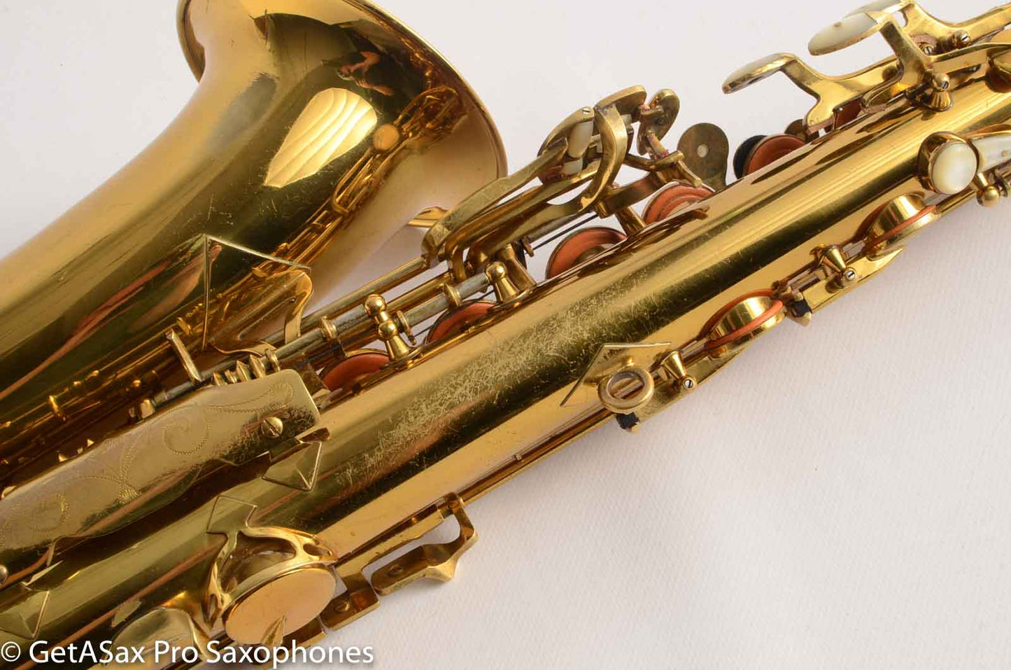 King Super 20 Alto Saxophone Full Pearls Series II 319xxx Original Lacquer