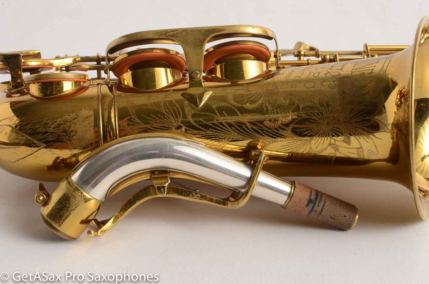 King Super 20 Alto Saxophone Full Pearls Series II 319xxx Original Lacquer