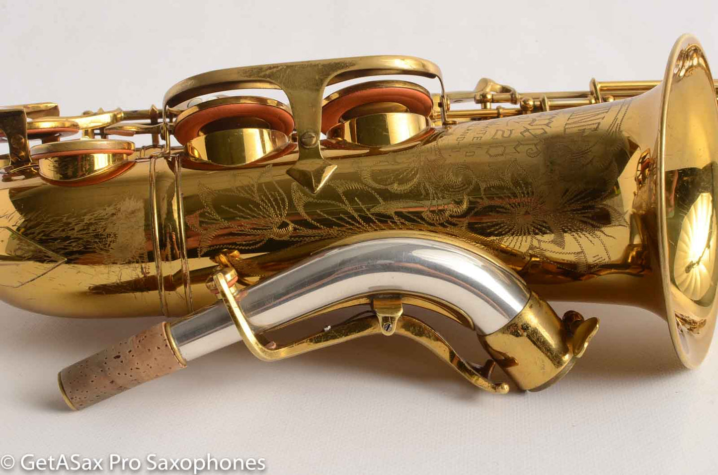 King Super 20 Alto Saxophone Full Pearls Series II 319xxx Original Lacquer