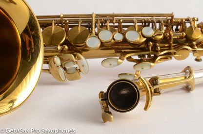 King Super 20 Alto Saxophone Full Pearls Series II 319xxx Original Lacquer