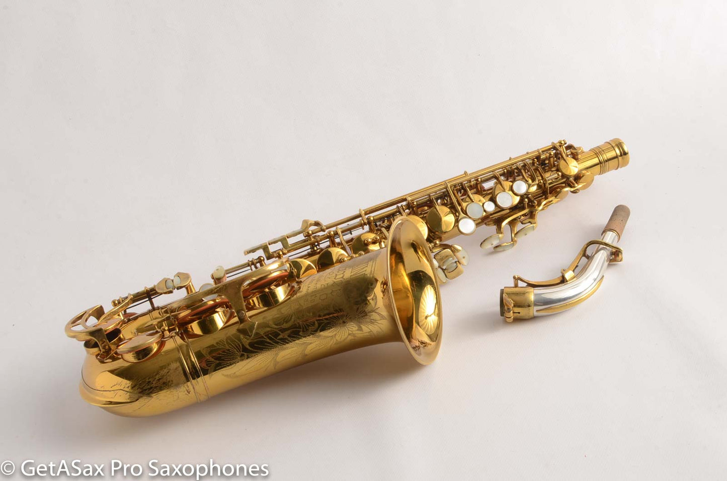 King Super 20 Alto Saxophone Full Pearls Series II 319xxx Original Lacquer