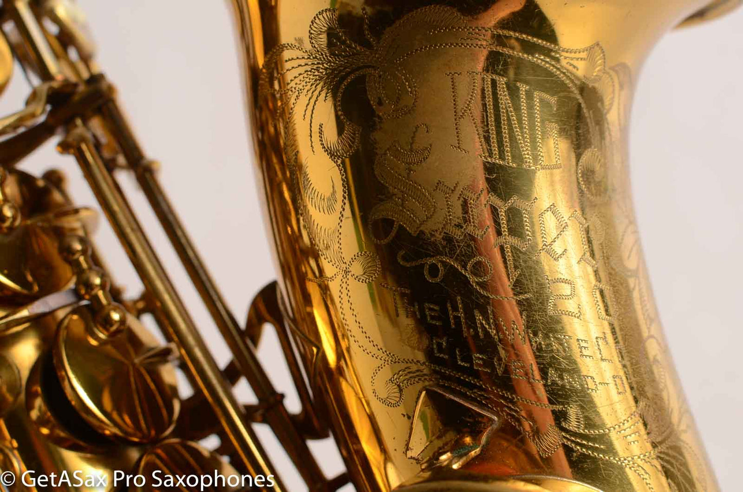 King Super 20 Alto Saxophone Full Pearls Series II 319xxx Original Lacquer