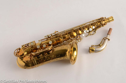 King Super 20 Alto 333k Full Pearls Gorgeous Original Lacquer Overhauled