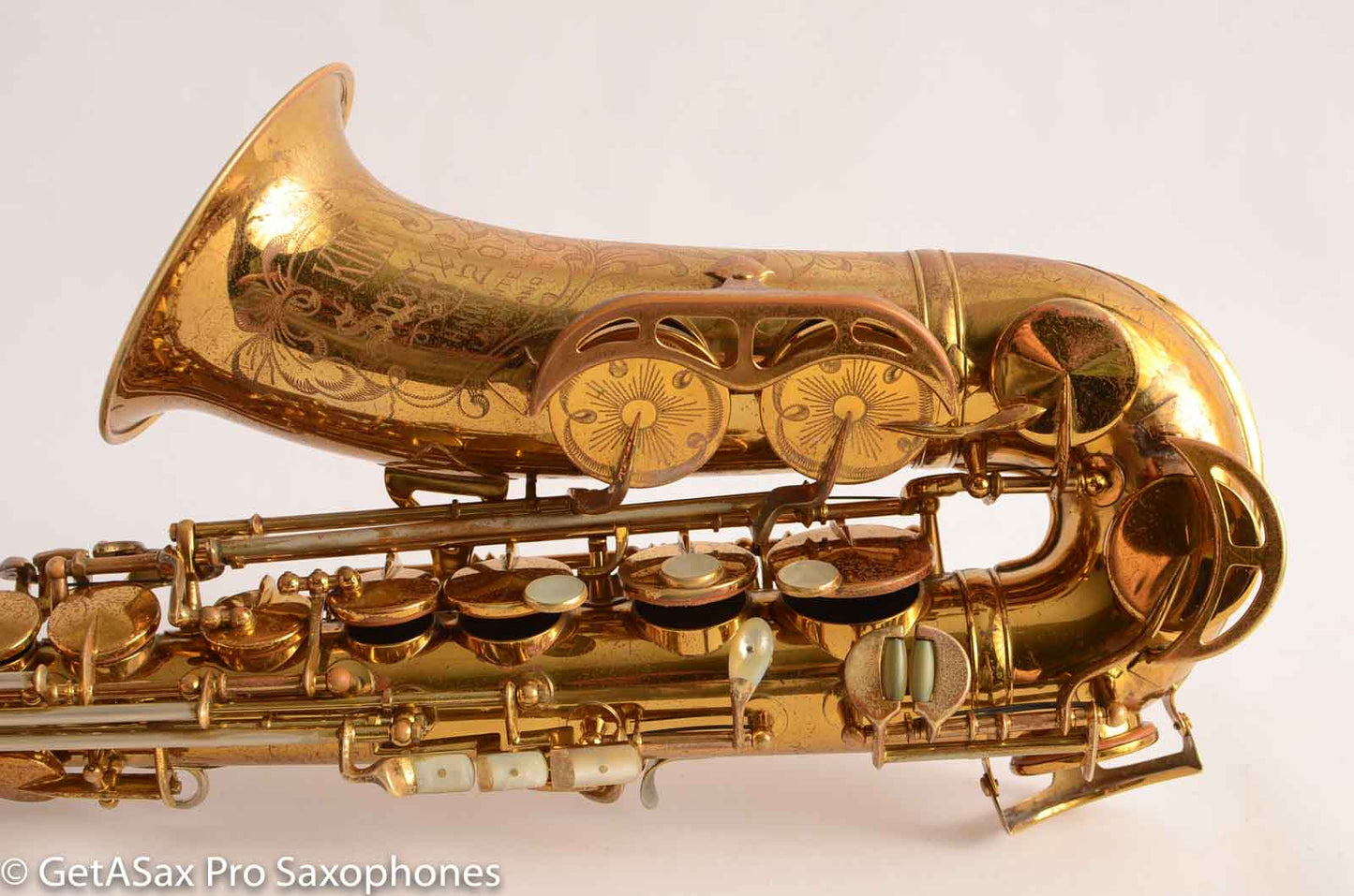 King Super 20 Alto Saxophone Full Pearls Series II 1953 333537 Excellent!