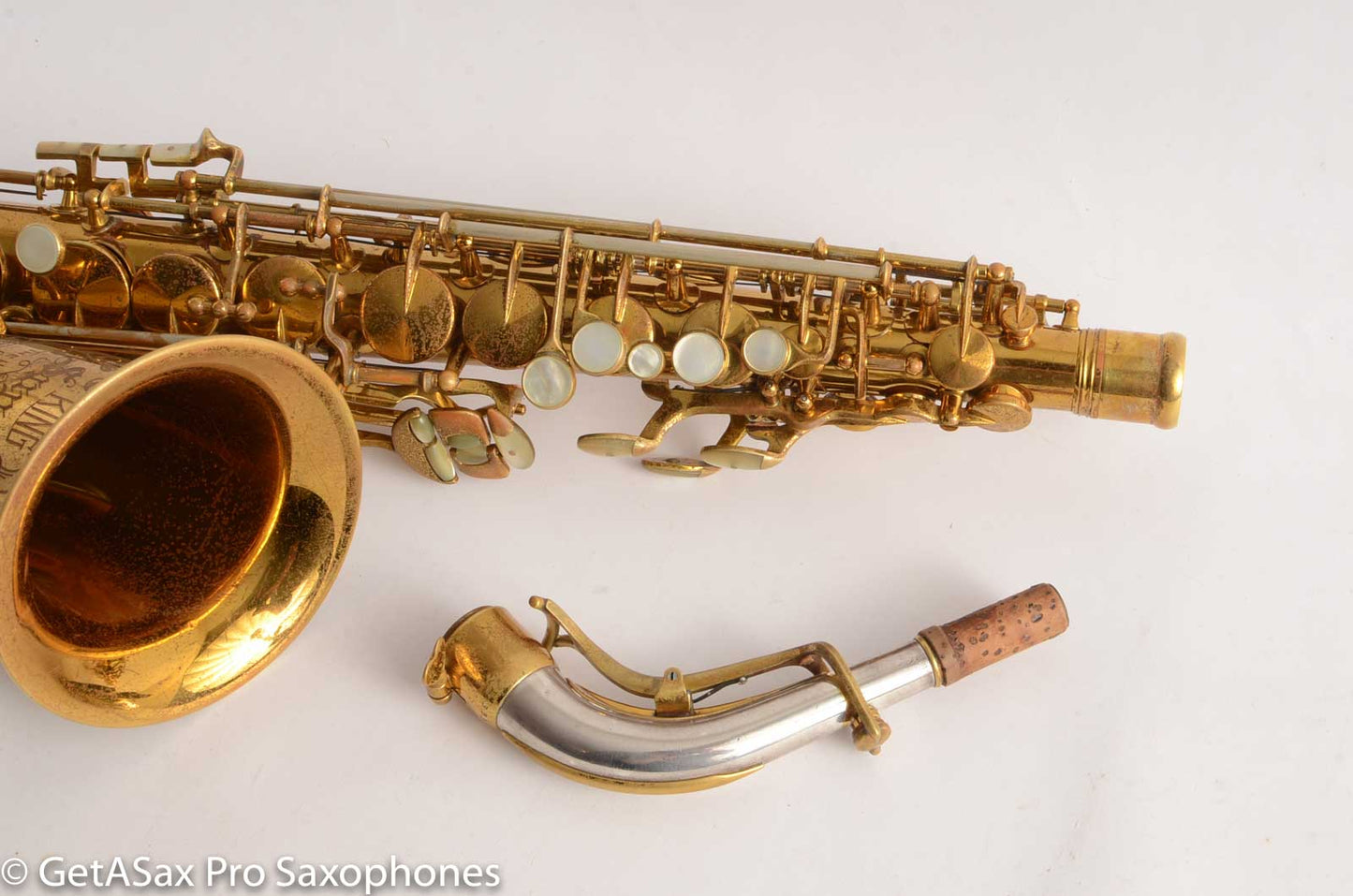 King Super 20 Alto Saxophone Full Pearls Series II 1953 333537 Excellent!