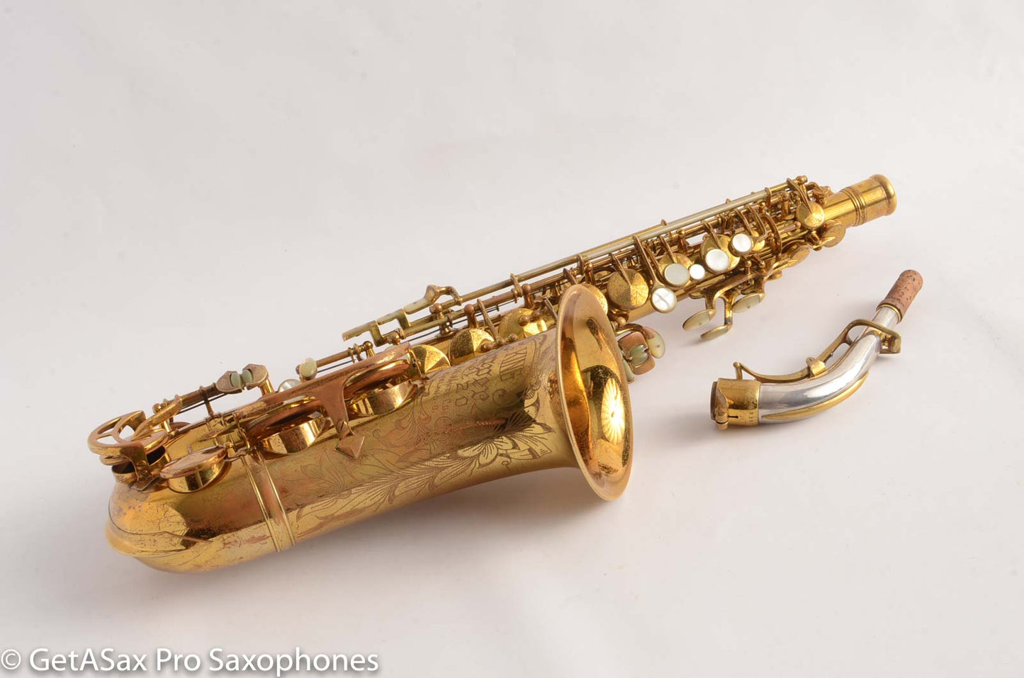 King Super 20 Alto Saxophone Full Pearls Series II 1953 333537 Excellent!