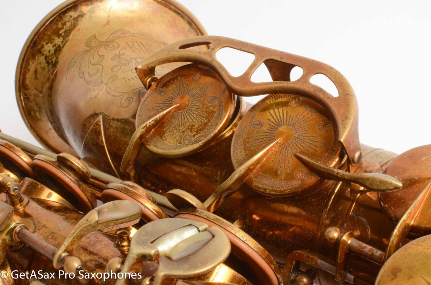 King Super 20 Alto 1954 Full Pearls Recent Matt Stohrer Overhaul Original Lacquer Excellent! 338052