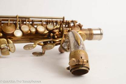 King Super 20 Alto 1954 Full Pearls Recent Matt Stohrer Overhaul Original Lacquer Excellent! 338052