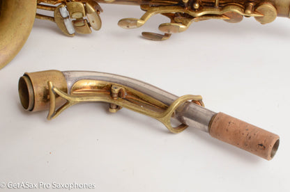 King Super 20 Alto 1954 Full Pearls Recent Matt Stohrer Overhaul Original Lacquer Excellent! 338052