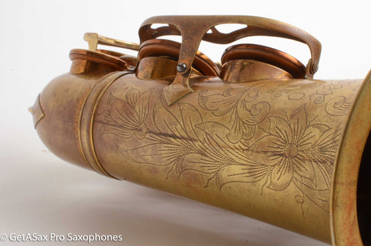 King Super 20 Alto 1954 Full Pearls Recent Matt Stohrer Overhaul Original Lacquer Excellent! 338052