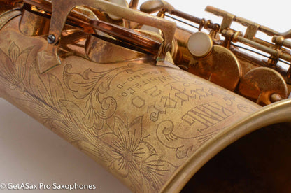 King Super 20 Alto 1954 Full Pearls Recent Matt Stohrer Overhaul Original Lacquer Excellent! 338052