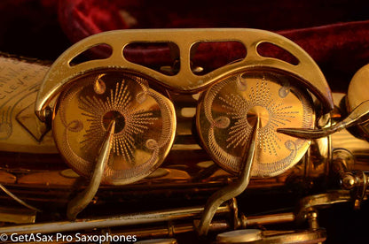 King Super 20 Alto Saxophone Full Pearls Series II Orig. Lacquer Exceptional Player! 339676