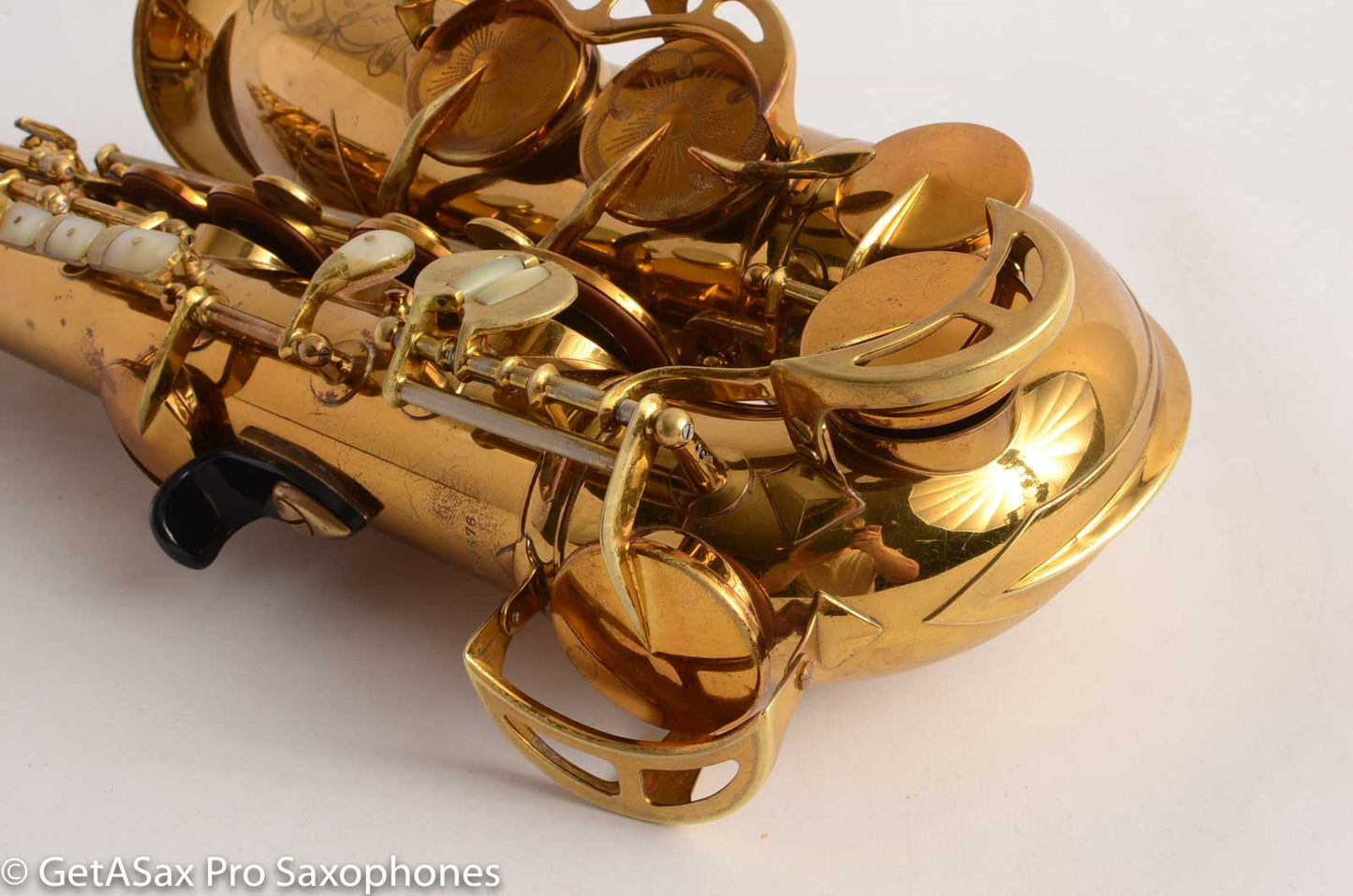 King Super 20 Alto Saxophone Full Pearls Series II Orig. Lacquer Exceptional Player! 339676